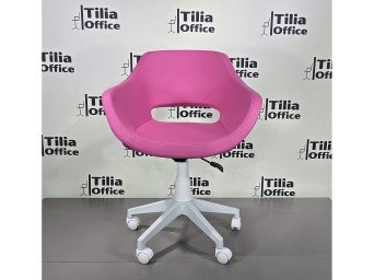 Monaco Çalışma Kesim Çocuk Koltuğu Beyaz Ayak Pembe